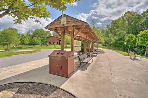 3-Acre Benezette Cabin with Hot Tub, Grill and Mtn View