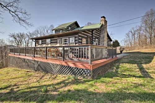 Moravian Falls Cabin with Brushy Mtn View and Fire Pit - image 7