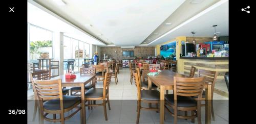 Restaurant, Golden LAKE - FLX Pe na Areia 2 ARRAIAL DO CABO in Arraial do Cabo