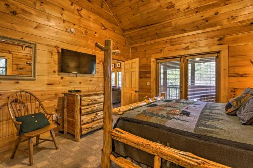 Upscale Sevierville Cabin with Deck Hot Tub and Games! - main image