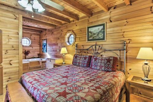 Rustic Pigeon Forge Mtn Cabin with Hot Tub and Views! - image 4