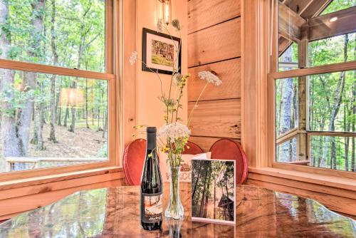 Romantic Asheville Area Cabin with Deck and Hot Tub! - image 6