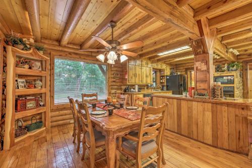 Quiet Inverness Log Cabin with Furnished Deck! - image 2