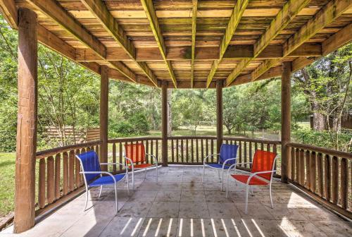 Log Cabin Sanctuary in Inverness w/ Furnished Deck in Floral City