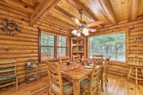 Quiet Inverness Log Cabin with Furnished Deck! - image 3