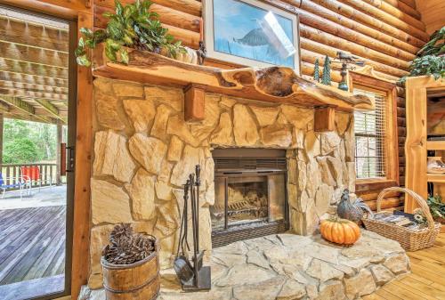 Quiet Inverness Log Cabin with Furnished Deck! - image 14