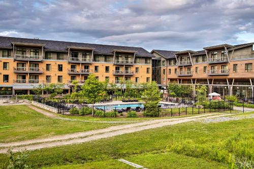 Ski-In Resort Family Condo with Deck at Jay Peak!