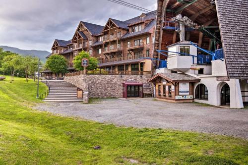 Ski-In Resort Family Condo with Deck at Jay Peak!