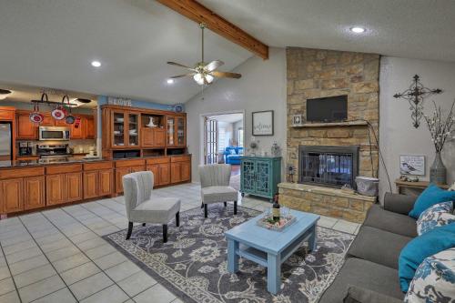 Lakefront Granbury Home with Dock, Decks and Hot Tub!