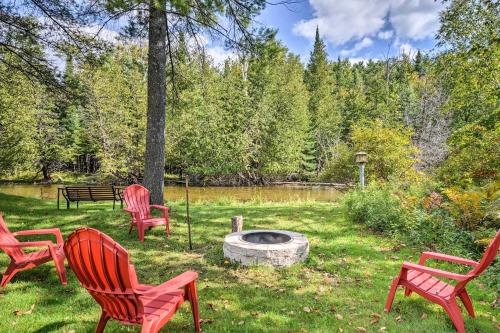 Riverfront Traverse City Cabin with Kayaks and Fire Pit - image 13