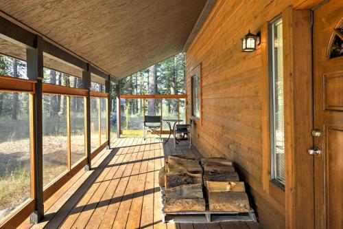 Ashland Cabin on 170 Acres with Mtn Views and Sauna!