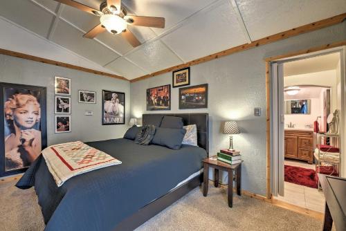 College Station Getaway with Hot Tub and Courtyard!