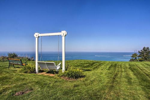 . 7-Acre Coastal Michigan Home with Hot Tub and Sauna!