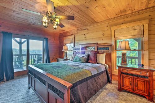 Smoky Mountain Views and Hot Tub Spacious Cabin! in Oldham (TN)