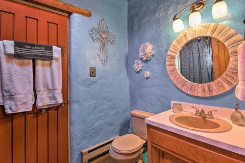 Adobe Home in Taos Area with Mtn View and Courtyard! - main image