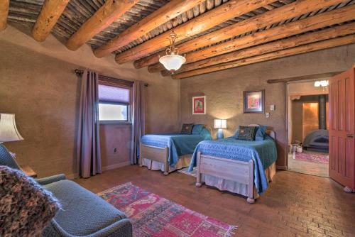 Adobe Home in Taos Area with Mtn View and Courtyard! - image 8