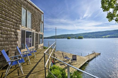 Waterfront DeRuyter Home with Private Dock! - image 3