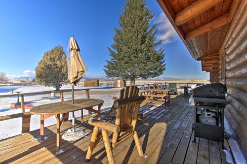 Secluded Dillon Home with Private Hot Tub and Deck!
