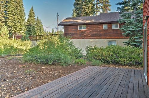 Truckee Cabin with Forest Views and Central Location!