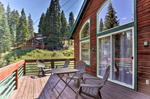 Truckee Cabin with Forest Views and Central Location!