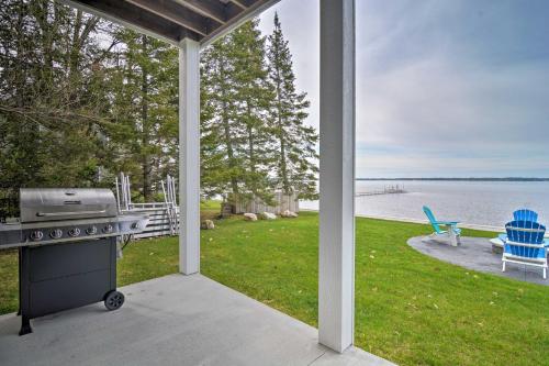 Lakefront Cadillac Home with Dock, Fire Pit and Grill!