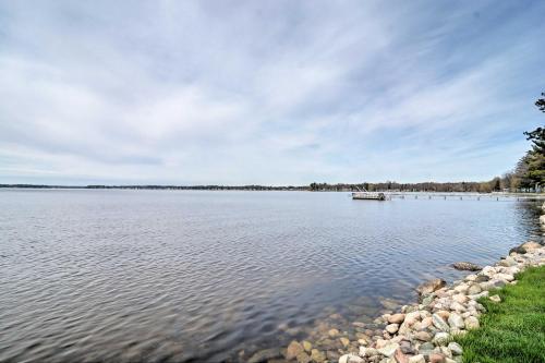 Lakefront Cadillac Home with Dock, Fire Pit and Grill!