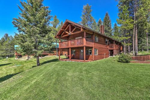 Quiet Trego Resort Cabin with Lake, Pavilion and Trails