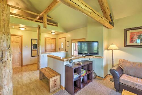 Quiet Trego Resort Cabin with Lake, Pavilion and Trails