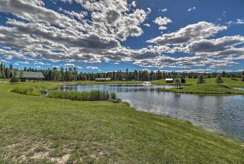 Quiet Trego Resort Cabin with Lake, Pavilion and Trails