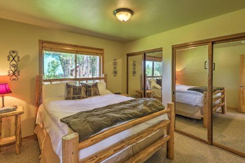 Quiet Trego Resort Cabin with Lake, Pavilion and Trails