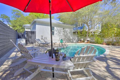 Charming Home with Pool Steps to Grayton Beach!