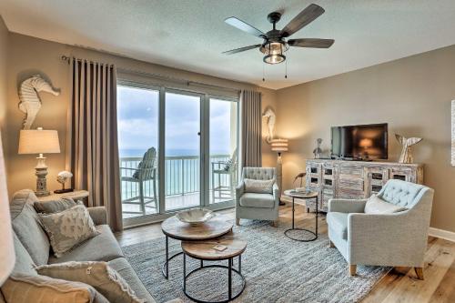 Beachfront PCB Condo with Resort Pool, Gym and Hot Tub!