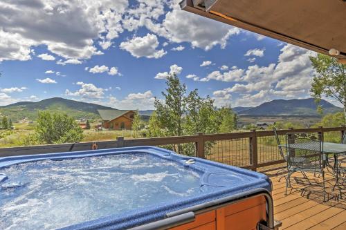 Steamboat Springs Home with Hot Tub and Mtn Views
