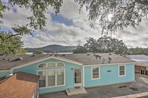 Waterfront Lakehills Home with Pvt Dock and Lake Views - main image