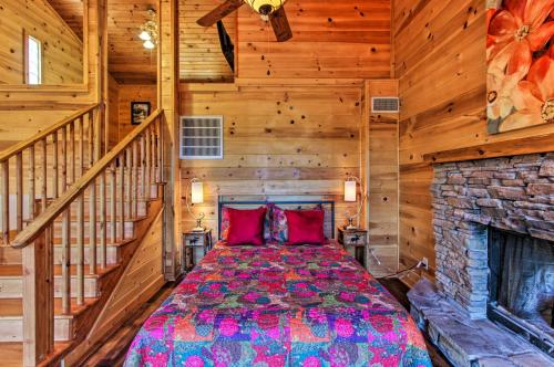 Secluded and Private Smoky Mtn-View Cabin with Fire Pit - image 5