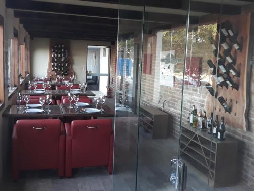 Étterem, Flat Monte Castelo Gravatá Módulo 17 (Flat Monte Castelo Gravata Modulo 17) in Bezerros (Pernambuco)