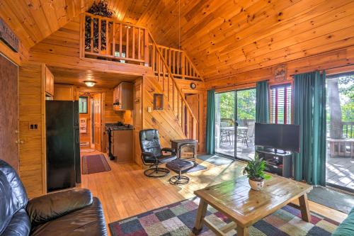 Hocking Hills Lake Gem with Hot Tub, Dock, 100 Acres