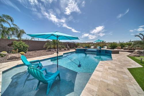 . Upscale Goodyear Home with Resort-Style Pool and Spa!