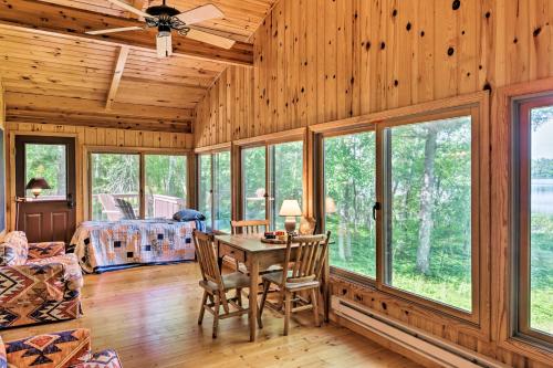 Rustic Cozy Cabin on Island Lake with Fire Pit, Dock in Park Rapids (MN)