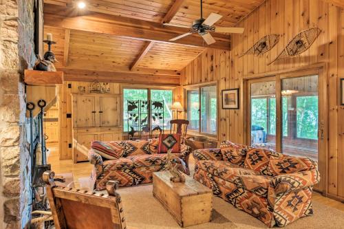 Rustic Cozy Cabin on Island Lake with Fire Pit, Dock in Park Rapids (MN)