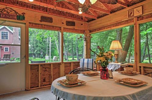 Secluded Birnamwood Cottage w/ Deck & River Views! in Wittenberg (WI)