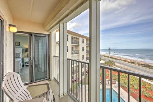 Oceanfront Ormond Beach Condo with Pool Access! in Ormond Beach, USA