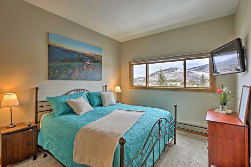 Scenic Dillon Condo with Hot Tub and Mountain Views!