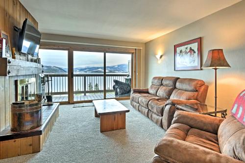 Scenic Dillon Condo with Hot Tub and Mountain Views!