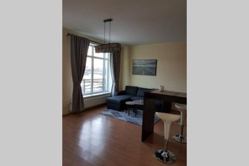 Parnu river and central city view apartment