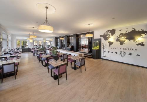 ห้องอาหาร, Hotel Snezka in สปินเดิลรูฟ เมลิน