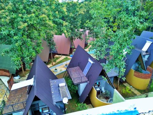 정원, Kottawatta River Bank Resort in 우다왈라위