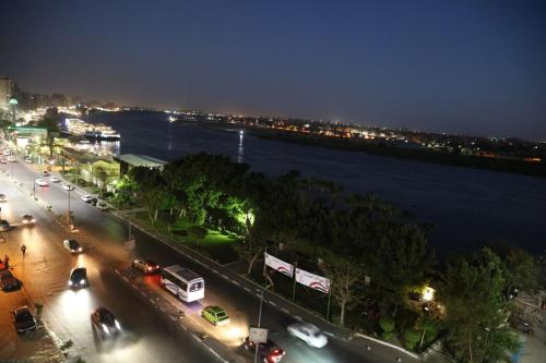 Charming sunset,Panoramic Nile view & pyramid view
