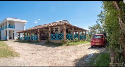 Restorāns, Hotel la hacienda del pienta in Páramo