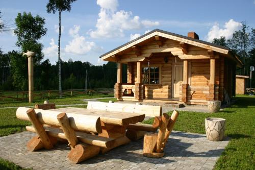 A szálláshely kívülről, Meza Salas in Liepupe